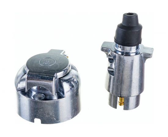 Электрический разъем прицепа Nord-Yada (вилка+розетка) металл 908407 