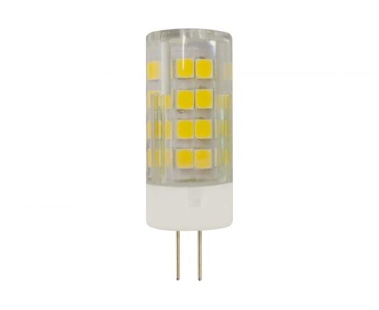 Светодиодная лампа ЭРА LED smd JC-5w-220V-corn, ceramics-840-G4 Б0027858 