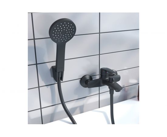 Смеситель для ванны IDDIS Ray черный RAYBL02i02 – изображение 2