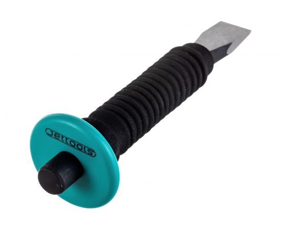 Зубило Jettools плоское, с пластиковым протектором, 200х22мм P-01-22 – изображение 2