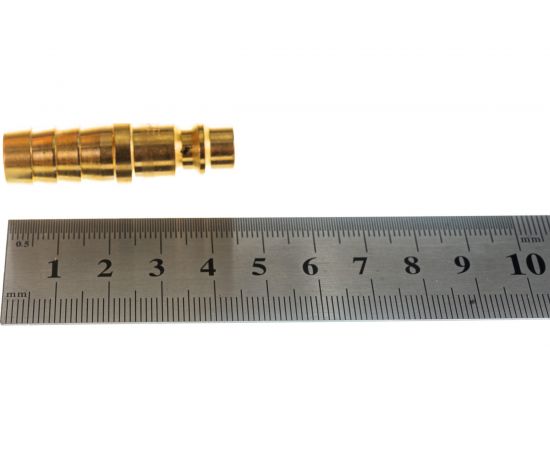 Штуцер елочка 12 мм для быстроразъема ROCKFORCE RF-SE2-5PH – изображение 2