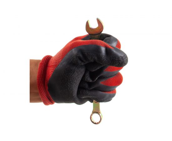 Комбинированный гаечный ключ DEXX желтый цинк 12 мм 27017-12 – изображение 2