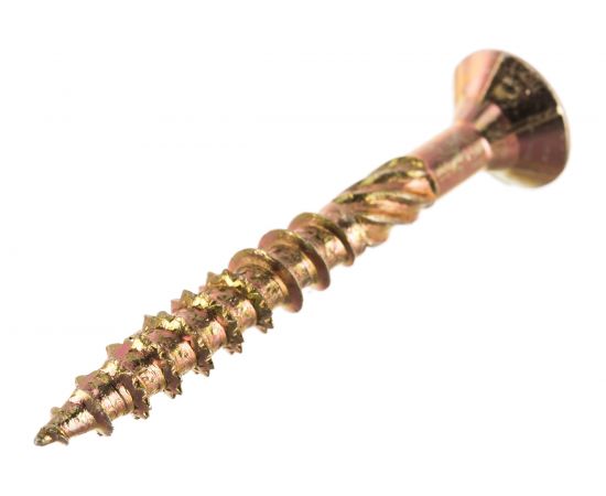 Конструкционный шуруп ЕВРОПАРТНЕР для дерева с фрезой потай ж/п Torx 30, 6.0х50 15шт T2 0057 7 – изображение 2