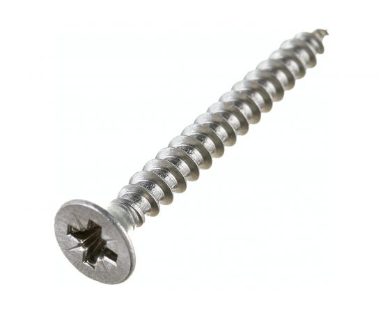 Универсальный шуруп ЕВРОПАРТНЕР с пот. гол. 4.5х40 нержав. сталь 8 шт. G2 4540 1 – изображение 3