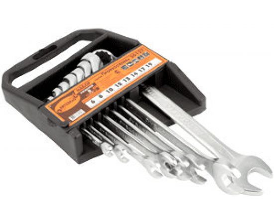 Набор комбинированных коленчатых ключей АвтоDело 75 Professional 12шт холдер 36126 13526 – изображение 3