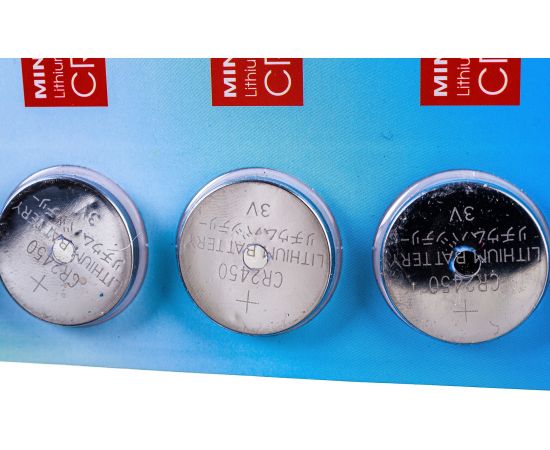 Батарейка Minamoto литий CR-2450, 5 card 82450 – изображение 3