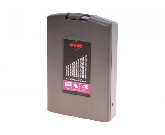 Набор сверл по металлу (19 шт; 1-10 мм; HSS-G) Ruko 214214RO – изображение 3