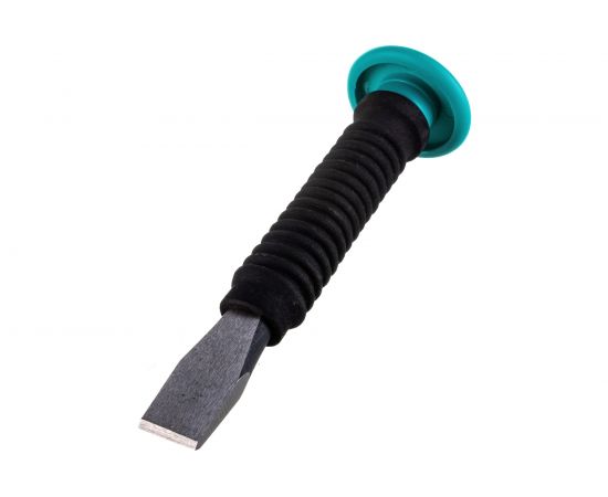 Зубило Jettools плоское, с пластиковым протектором, 200х22мм P-01-22 – изображение 3