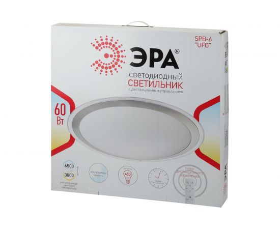 Бытовой светильник ЭРА Fashion SPB-6 светодиодный 60Вт, 3000-6500К UFO, 533х98 мм Б0030136 – изображение 4