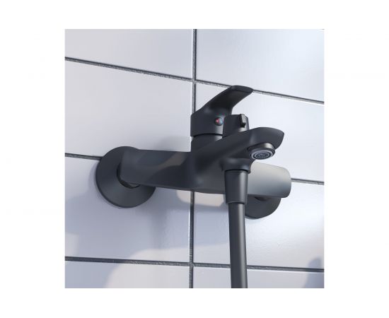 Смеситель для ванны IDDIS Ray черный RAYBL02i02 – изображение 4