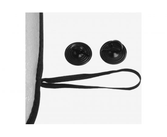 Солнцезащитный экран на лобовое стекло TORSO, 140x70 см 1290552 – изображение 4