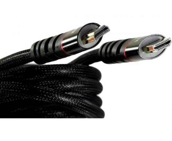 Кабель VCOM HDMI 19M/M ver. 2.0 черные коннекторы, 3m Blister CG526S-B-3M – изображение 5