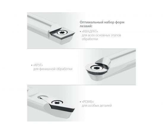 Набор ручных резцов по дереву KRAFTOOL Precision-3 3 шт 18369 – изображение 5