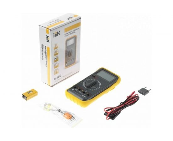 Цифровой мультиметр IEK Professional MY62 1837561 – изображение 5