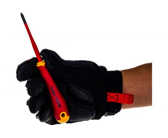 Диэлектрическая крестовая отвертка Felo Ergonic +/- E-SLIM Z 1X80 41719290 – изображение 6