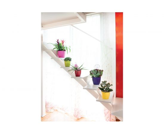 Кашпо Teraplast MADEIRA диам. 18 см, высота 16.2 см, кремовое 08017018008 – изображение 7