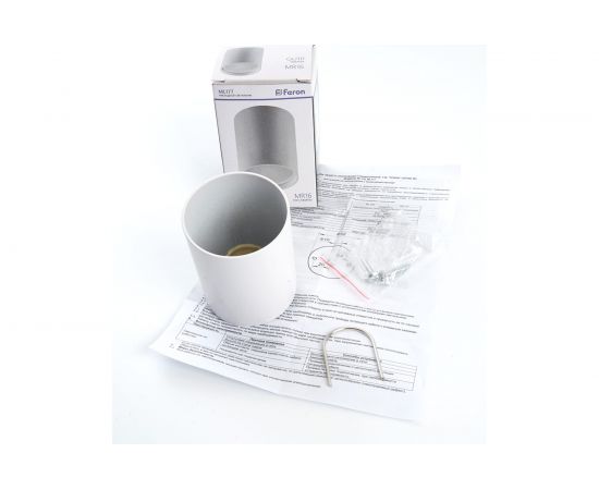 Потолочный светильник FERON ML177 MR16, 20W, 220V, белый 40512 – изображение 7