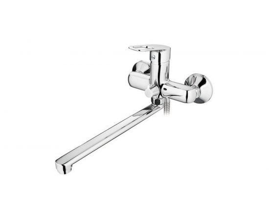 Смеситель для ванны LEDEME картридж д.35 мм, излив 400 мм, дивертор в корпусе L2251 65825 