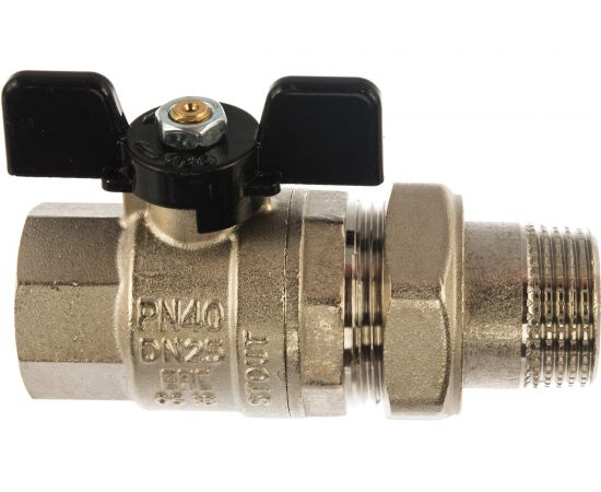 Шаровой полнопроходной кран с американкой STOUT ВР/НР RG008Q0FBG9M1V 