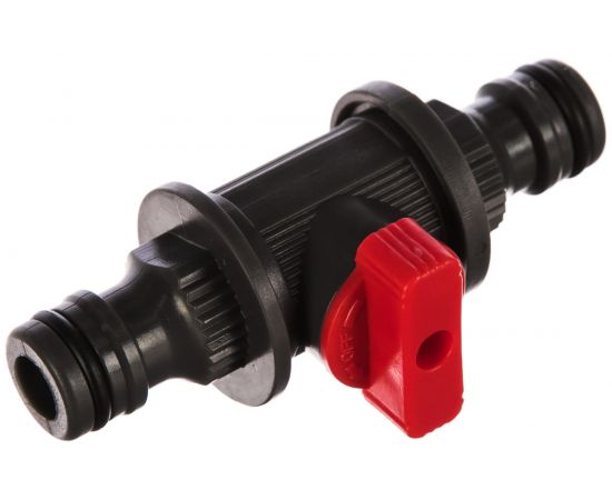 Переходник-распределитель пластиковый с запорным клапаном КУРС 76426 