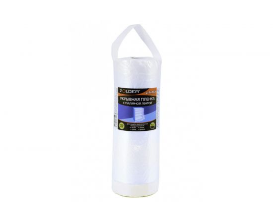 Пленка укрывная c малярной лентой (2.7х16 м) ZOLDER Z2716 