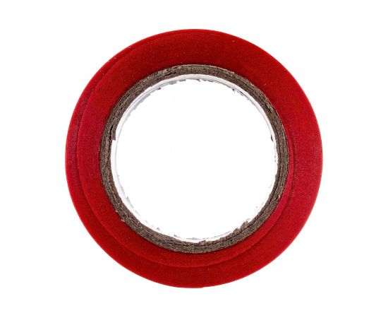 Изолента Volsten V02-7R-13х15-10 0,13х15 мм, красная, 10 метров 10284 