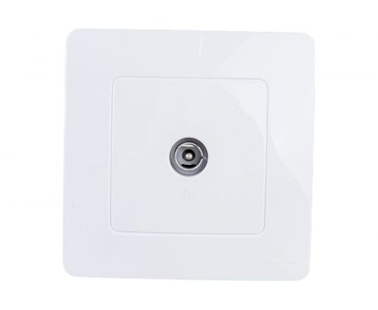 Коннектор ТВ Schneider Electric BLANCA БЕЛЫЙ BLNTS000011 