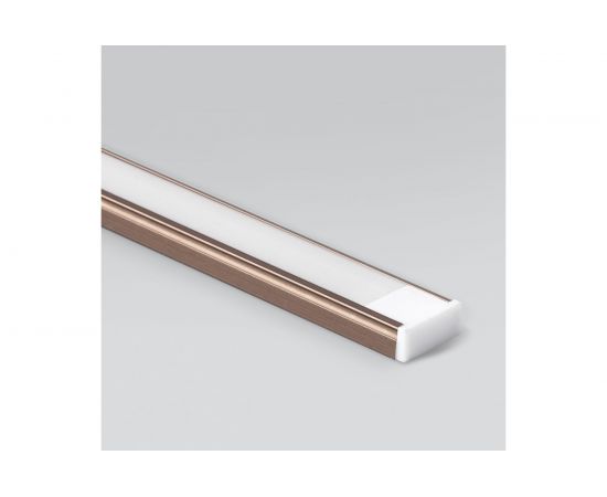 Накладной профиль Elektrostandard LL-2-ALP006 алюминиевый, латунь белый для LED ленты (под ленту до 11mm) a053621 