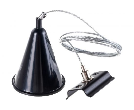 Подвес для шинопровода Wolta 1,5м черный WTL-MK3/01B 