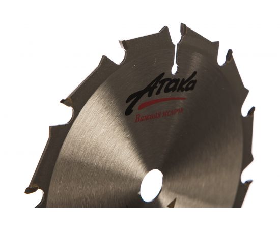 Диск пильный по газобетону, строительному дереву (160х16 мм; 12T; б/рез) АТАКА 7088850 
