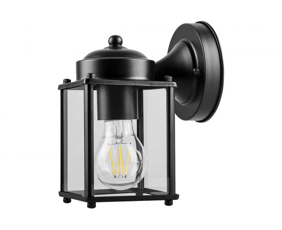 Садово-парковый светильник FERON PL200 60W 230V E27 155х105х205 мм черный 11878 