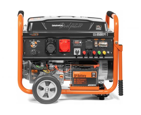 Бензиновый генератор с возможностью подключения ATS DAEWOO GDA 9500DPE-3 – изображение 2