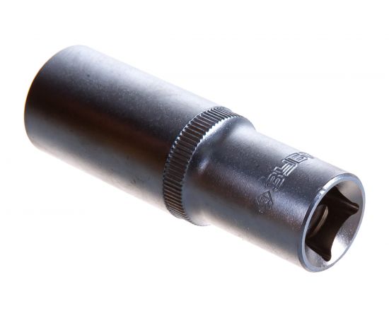 Головка торцовая удлиненная МАСТЕР (19 мм; 1/2"; Cr-V; FLANK) Зубр 27726-19 – изображение 2