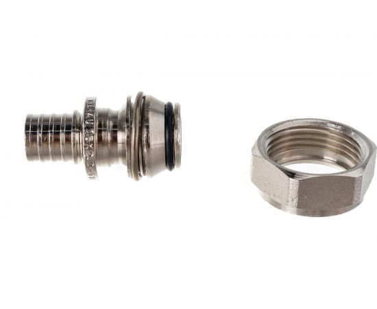 Переходник Rehau НГ 16 3/4 никелированная DZR латунь на евроконус 11691751001 – изображение 2