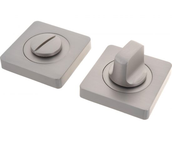 Квадратная завертка к ручкам RENZ никель супер матовый INBK 02 MSN – изображение 2