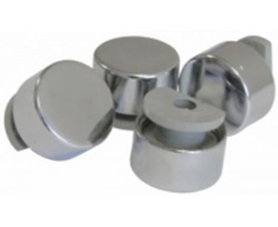 Зеркалодержатель Tech-Krep d17мм без сверления, хром матовый комплект - пакет 112588 – изображение 2