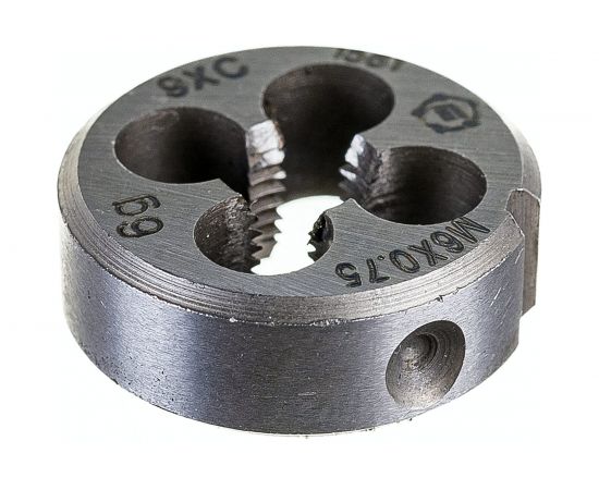 Плашка М 6 х0.75 9ХС ТМ Туламаш 57874 – изображение 2