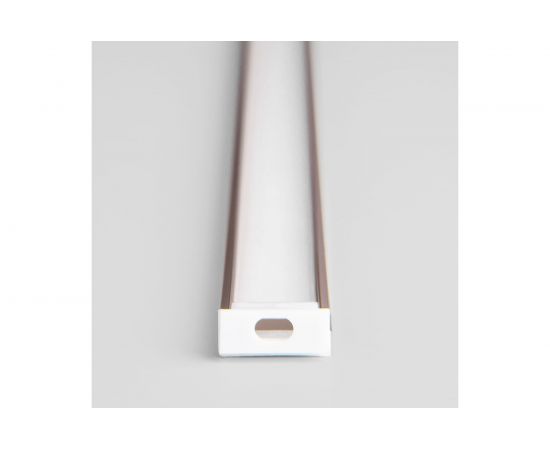 Накладной профиль Elektrostandard LL-2-ALP006 алюминиевый, латунь белый для LED ленты (под ленту до 11mm) a053621 – изображение 2
