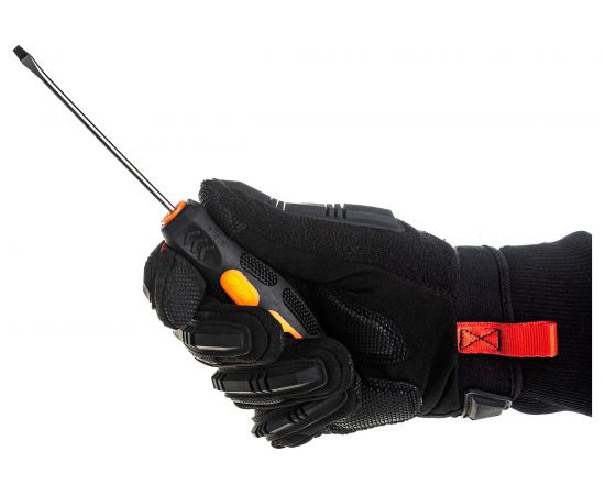 Шлицевая отвертка Park SL4 x100мм двухкомпонентная рукоятка OTV005DK 356005 – изображение 2