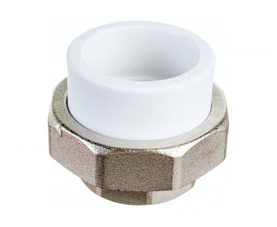 Комбинированная муфта SLT AQUA разъемная, ВР 40х1 1/4 мм, американка SLTFM7404 – изображение 2