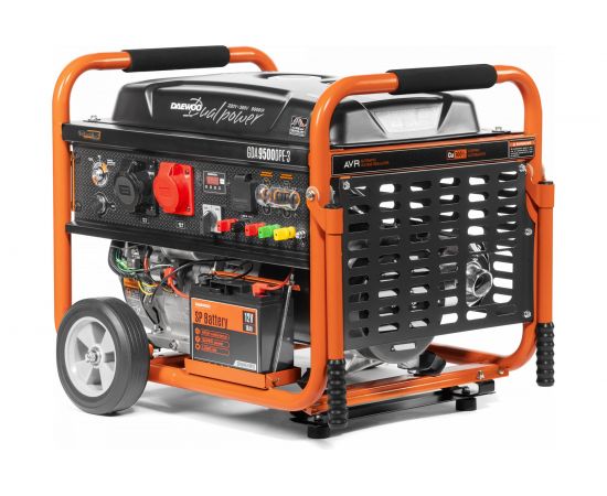 Бензиновый генератор с возможностью подключения ATS DAEWOO GDA 9500DPE-3 – изображение 3