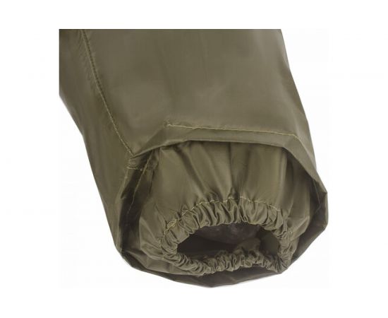 Плащ-дождевик ГРАНДМАСТЕР хаки, на молнии, многоразовый, с ПВХ покрытием, 56-58, рост 170-176, 610848 – изображение 3