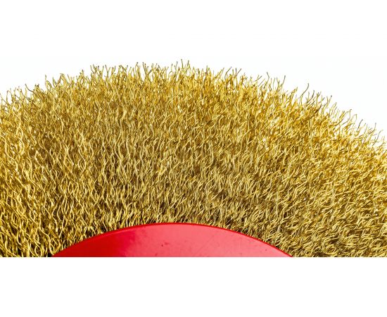 Щетка-крацовка Vorel 200 мм чашка 06980 – изображение 3