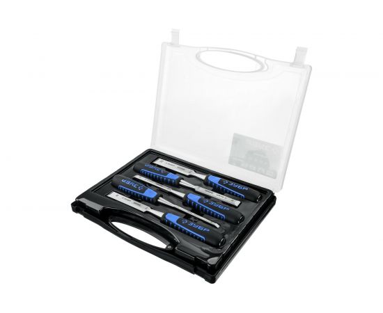 Набор стамесок-долот ЗУБР Ударник 5 шт 18097-H5 – изображение 4