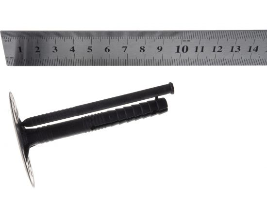 Дюбель для теплоизоляции с пластиковым гвоздем INTERFIX ИЗО 10х90, 250 шт 28977 – изображение 4