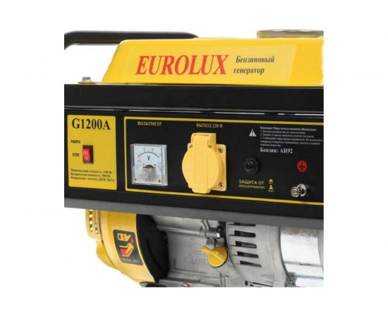 Электрогенератор Eurolux G1200A 64/1/35 – изображение 5