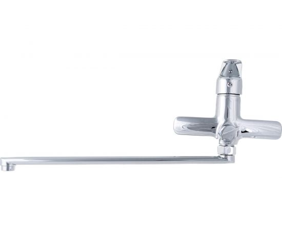 Смеситель для ванны LEDEME картридж д.35 мм, излив 400 мм, дивертор в корпусе L2251 65825 – изображение 6