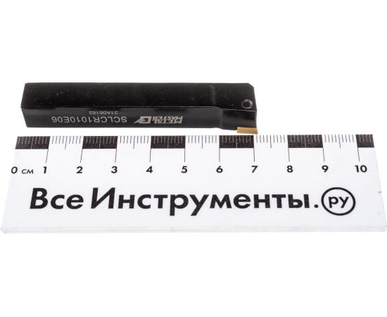 Набор резцов со сменными твердосплавными пластинами TiN (7 шт; 10 мм) MetalMaster 18335 – изображение 6