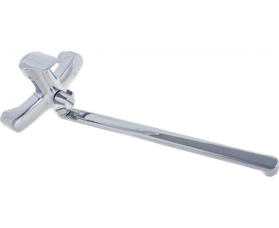 Смеситель для ванны LEDEME картридж д.35 мм, излив 400 мм, дивертор в корпусе L2251 65825 – изображение 8