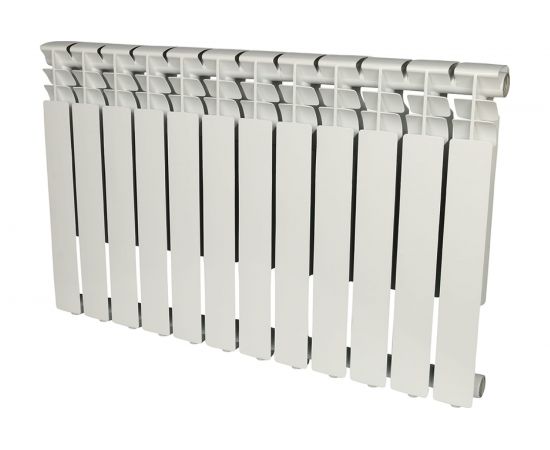 Алюминиевый радиатор ROMMER Optima 500 12 секций RAL9016 89560 